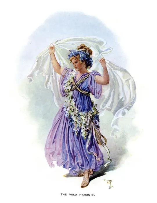 Framed Print : The Wild Hyacinth, 1899 Framed Print : The Wild Hyacinth, 1899
