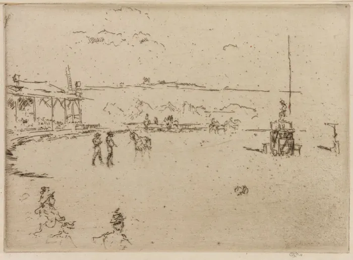 Framed Print : Wild West: The Orator, 1887. Creator: James Abbott McNeill Whistler Framed Print : Wild West: The Orator, 1887. Creator: James Abbott McNeill Whistler