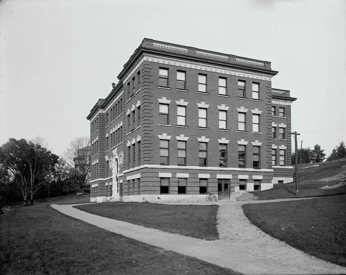 Framed Print : Wilder Hall, Dartmouth College, ca 1900. Creator: Unknown Framed Print : Wilder Hall, Dartmouth College, ca 1900. Creator: Unknown