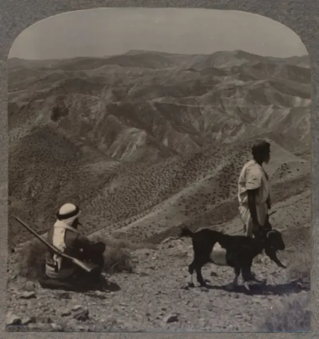 Framed Print : The Wilderness of Judea, and Place of the Scapegoat, c1900 Framed Print : The Wilderness of Judea, and Place of the Scapegoat, c1900