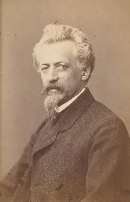 Framed Print : [Wilhelm Amberg], 1860s. Creator: Loescher & Petsch