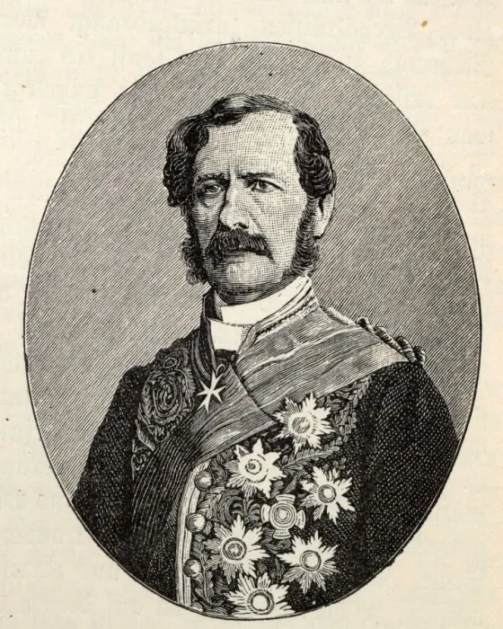 Framed Print : Wilhelm Freiherr von Schleinitz (1794-1856). Creator: Anonymous Framed Print : Wilhelm Freiherr von Schleinitz (1794-1856). Creator: Anonymous
