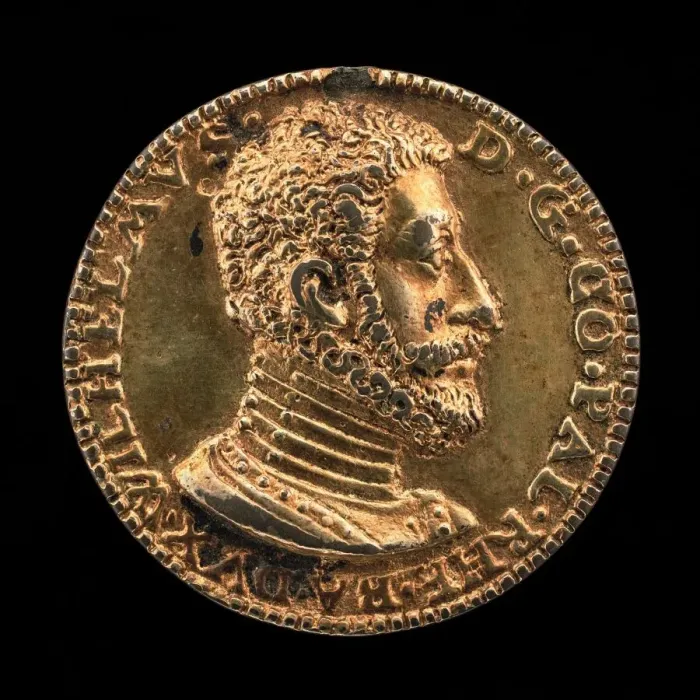 Framed Print : Wilhelm V, 1548-1626, Duke of Bavaria [obverse], 1568. Creator: Unknown