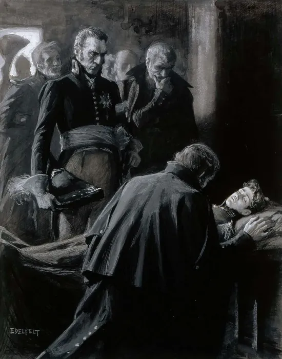 Framed Print : Wilhelm von Schwerin, Illustration for Finland in the 19th Century, 1893. Creator: Albert Edelfelt Framed Print : Wilhelm von Schwerin, Illustration for Finland in the 19th Century, 1893. Creator: Albert Edelfelt