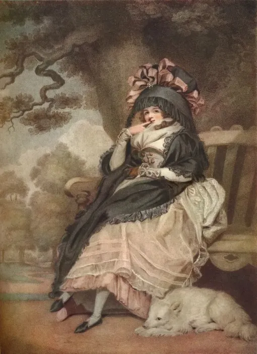 Framed Print : What You Will, c1790. Artist: John Raphael Smith