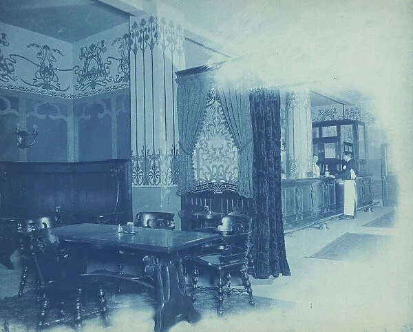 Willard Hotel, view of the pub(?), between1901 and 1910. Creator: Frances Benjamin Johnston
