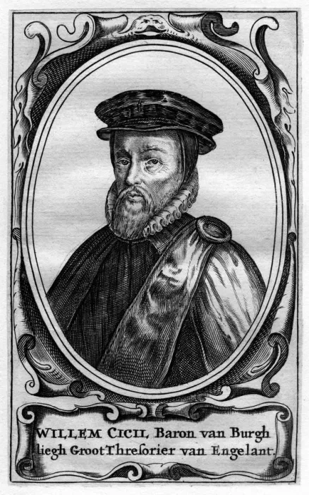 Framed Print : Willem Cecil, 1st Baron Burghley, 16th century English statesman Framed Print : Willem Cecil, 1st Baron Burghley, 16th century English statesman
