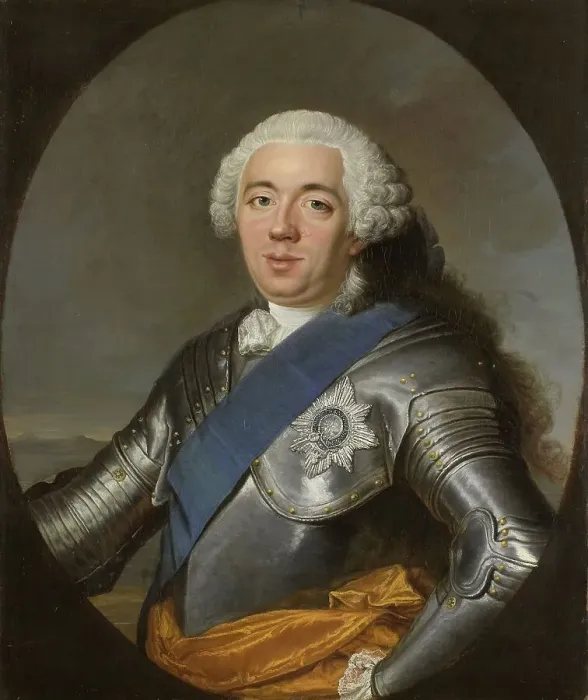 Framed Print : Willem IV (1711-1751), Prince of Orange-Nassau, 1750-1751. Creator: Jacques-Andre-Joseph Aved Framed Print : Willem IV (1711-1751), Prince of Orange-Nassau, 1750-1751. Creator: Jacques-Andre-Joseph Aved