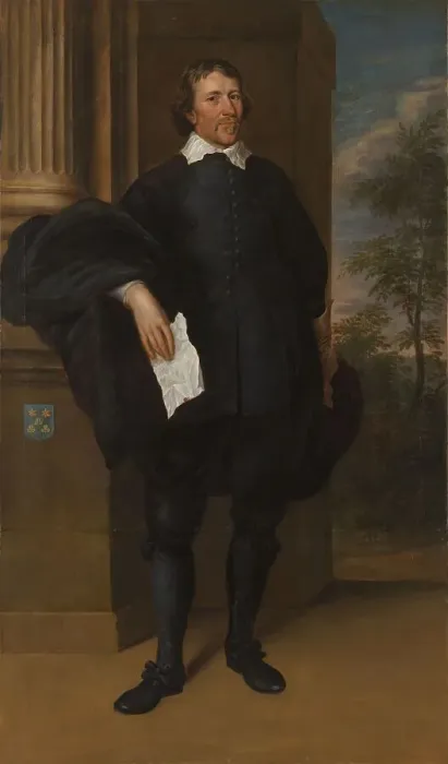 Framed Print : Willem Kettingh (d 1670). Chief Treasurer and Bailiff of the Prince of Orange, c.1755. Creator: Mattheus Verheyden Framed Print : Willem Kettingh (d 1670). Chief Treasurer and Bailiff of the Prince of Orange, c.1755. Creator: Mattheus Verheyden
