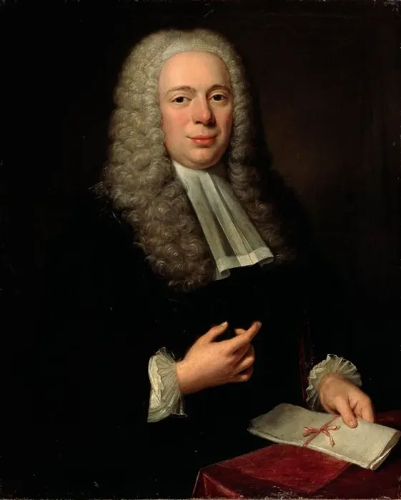 Framed Print : Willem Sautijn (1703-43), Alderman of Amsterdam, 1734. Creator: Jean Fournier Framed Print : Willem Sautijn (1703-43), Alderman of Amsterdam, 1734. Creator: Jean Fournier
