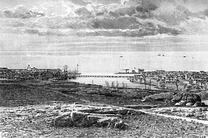 Framed Print : Willemsted, Curacao, Netherlands antilles, 1895. Artist: T Taylor Framed Print : Willemsted, Curacao, Netherlands antilles, 1895. Artist: T Taylor