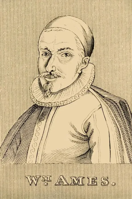 Framed Print : William Ames, (1576-1633), 1830. Creator: Unknown Framed Print : William Ames, (1576-1633), 1830. Creator: Unknown