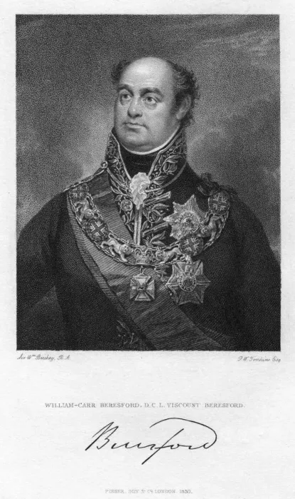 Framed Print : William Beresford, 1st Viscount Beresford, British soldier and politician, 1830. Artist: Peltro William Tomkins Framed Print : William Beresford, 1st Viscount Beresford, British soldier and politician, 1830. Artist: Peltro William Tomkins