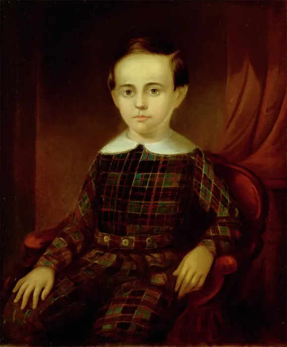 Framed Print : William Berthelet, 1846. Creator: Robert Seldon Duncanson Framed Print : William Berthelet, 1846. Creator: Robert Seldon Duncanson