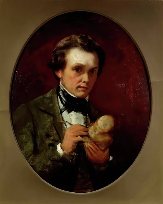 Framed Print : William Brodie RSA, sculptor, 1850-1867. Creator: John Phillip Framed Print : William Brodie RSA, sculptor, 1850-1867. Creator: John Phillip