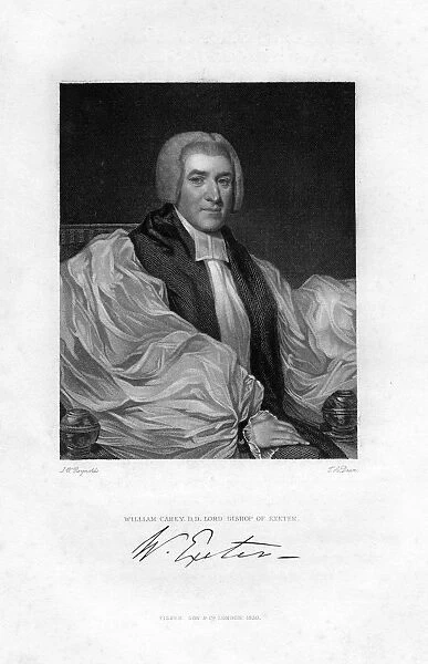 William Carey (1761-1834), English Protestant missionary, 1830.Artist: Dean
