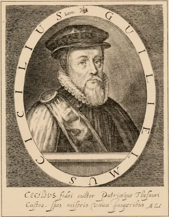 Framed Print : William Cecil, 1st Baron Burghley (1520-1598), English statesman, 1889 Framed Print : William Cecil, 1st Baron Burghley (1520-1598), English statesman, 1889