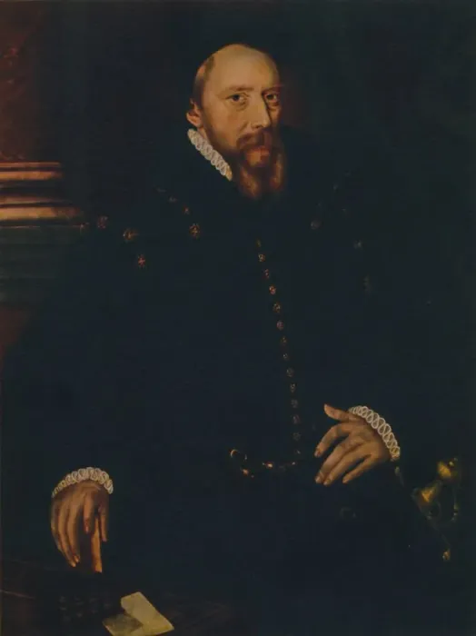 Framed Print : William Cecil, Lord Burghley, mid 16th century, (1941) Framed Print : William Cecil, Lord Burghley, mid 16th century, (1941)