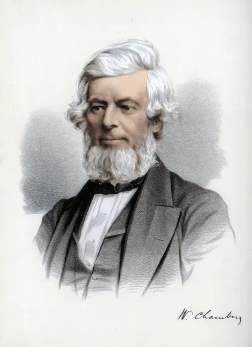 Framed Print : William Chambers of Glenormiston, Scottish publisher and politician, c1890. Artist: Cassell, Petter & Galpin Framed Print : William Chambers of Glenormiston, Scottish publisher and politician, c1890. Artist: Cassell, Petter & Galpin