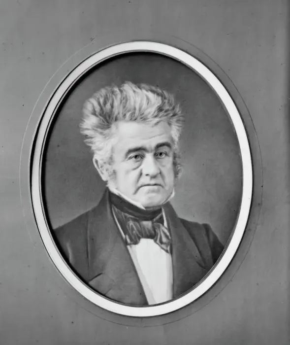 Framed Print : William Christian Bouck, between 1855 and 1865. Creator: Unknown Framed Print : William Christian Bouck, between 1855 and 1865. Creator: Unknown