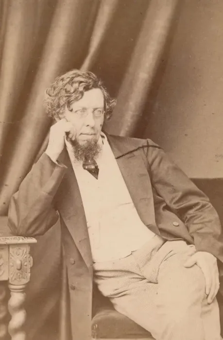 Framed Print : William Collingwood Smith, 1860s. Creator: John & Charles Watkins Framed Print : William Collingwood Smith, 1860s. Creator: John & Charles Watkins