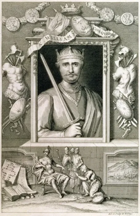 Framed Print : William the Conqueror, 11th century Duke of Normandy and King of England, (18th century) Framed Print : William the Conqueror, 11th century Duke of Normandy and King of England, (18th century)