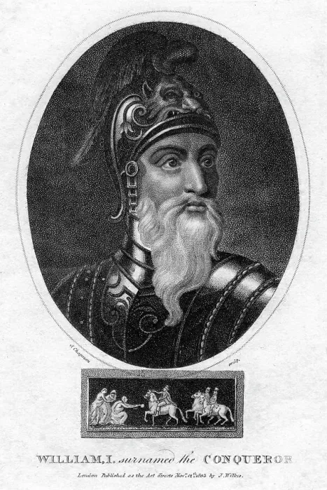 Framed Print : William the Conqueror, (1803). Artist: J Chapman Framed Print : William the Conqueror, (1803). Artist: J Chapman