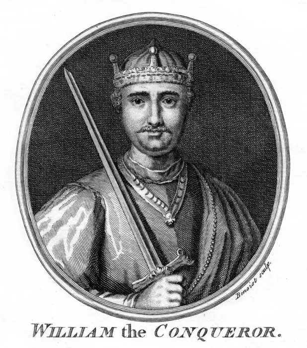 Framed Print : William the Conqueror. Artist: Benoist Framed Print : William the Conqueror. Artist: Benoist
