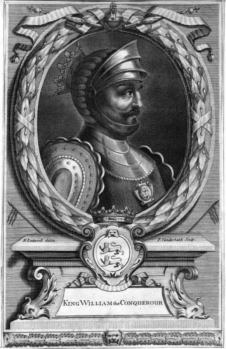Framed Print : William the Conqueror. Artist: P Vanderbanck Framed Print : William the Conqueror. Artist: P Vanderbanck