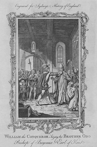 William the Conqueror seizing his Brother Odo, Bishop of Bayeaux & Earl of Kent, 1773