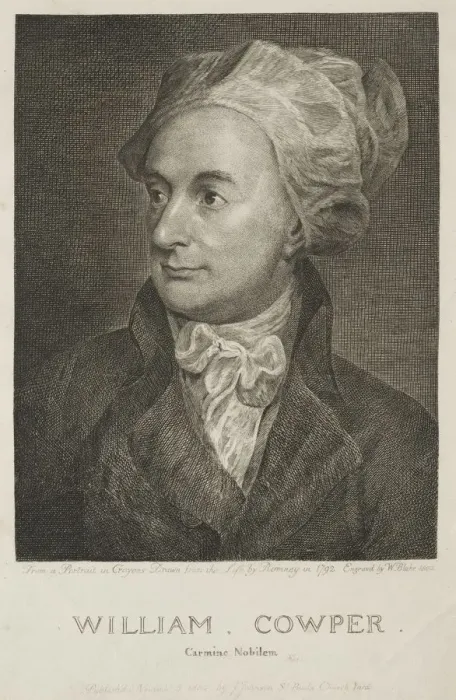 Framed Print : William Cowper, 1802. Creator: William Blake (British, 1757-1827) Framed Print : William Cowper, 1802. Creator: William Blake (British, 1757-1827)
