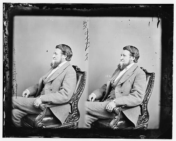 William Crutchfield of Tennessee, served in Union Army, between 1865 and 1880. Creator: Unknown