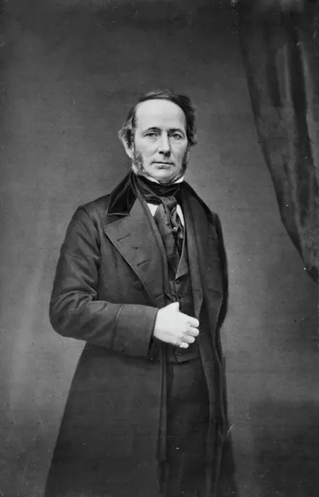 Framed Print : William Curtis Noyes, between 1855 and 1865. Creator: Unknown Framed Print : William Curtis Noyes, between 1855 and 1865. Creator: Unknown