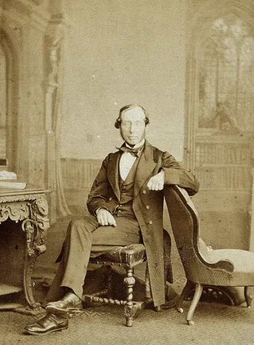 Framed Print : William Daniel Moore, 1868. Creator: Ernest Edwards Framed Print : William Daniel Moore, 1868. Creator: Ernest Edwards