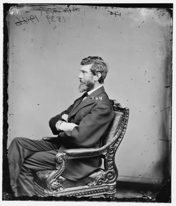 Framed Print : William Darrah Kelley of Pennsylvania, between 1860 and 1875. Creator: Unknown Framed Print : William Darrah Kelley of Pennsylvania, between 1860 and 1875. Creator: Unknown