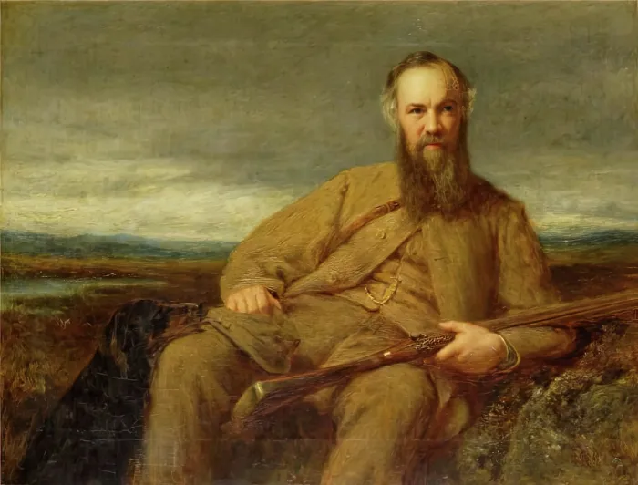 Framed Print : William Duguid, 1868. Creator: George Reid Framed Print : William Duguid, 1868. Creator: George Reid