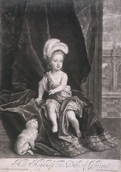 William, Duke of Gloucester, as a child, (c1720). Artist: Joseph Smith