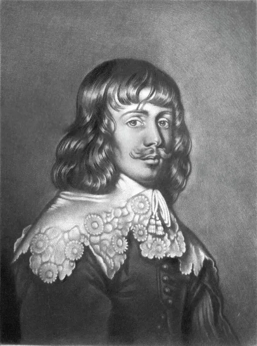 Framed Print : William, Duke of Hamilton; killed at the Battle of Worcester 1651, 1815. Creator: Robert Dunkarton Framed Print : William, Duke of Hamilton; killed at the Battle of Worcester 1651, 1815. Creator: Robert Dunkarton