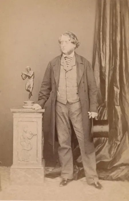 Framed Print : William Dyce, 1860s. Creator: John & Charles Watkins Framed Print : William Dyce, 1860s. Creator: John & Charles Watkins