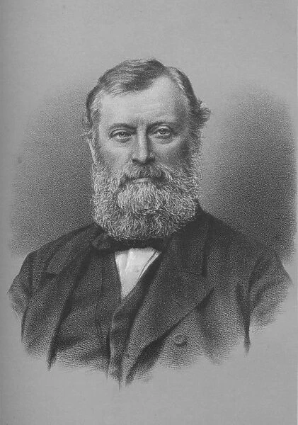 William Edward Forster, British industrialist, philanthropist and politician, c1880 (1883)