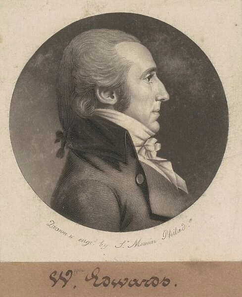 William Edwards, 1802. Creator: Charles Balthazar Julien Fevret de Saint-Memin