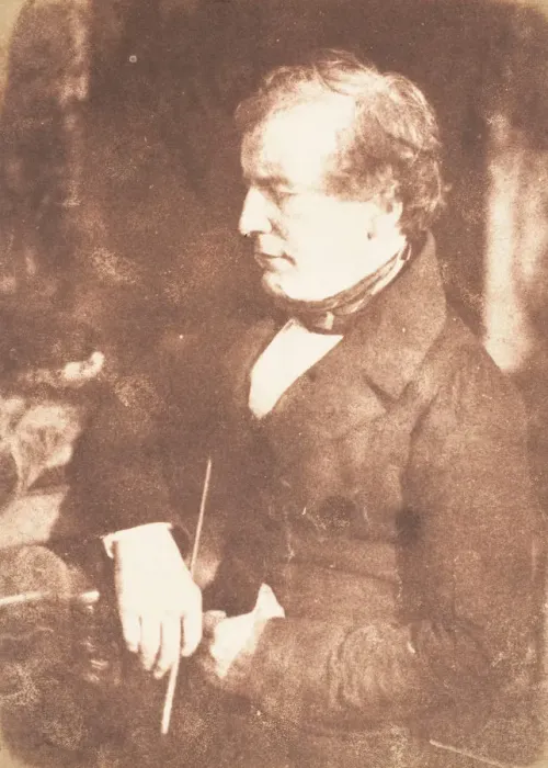 Framed Print : William Etty, 1843-47. Creators: David Octavius Hill, Robert Adamson, Hill & Adamson Framed Print : William Etty, 1843-47. Creators: David Octavius Hill, Robert Adamson, Hill & Adamson