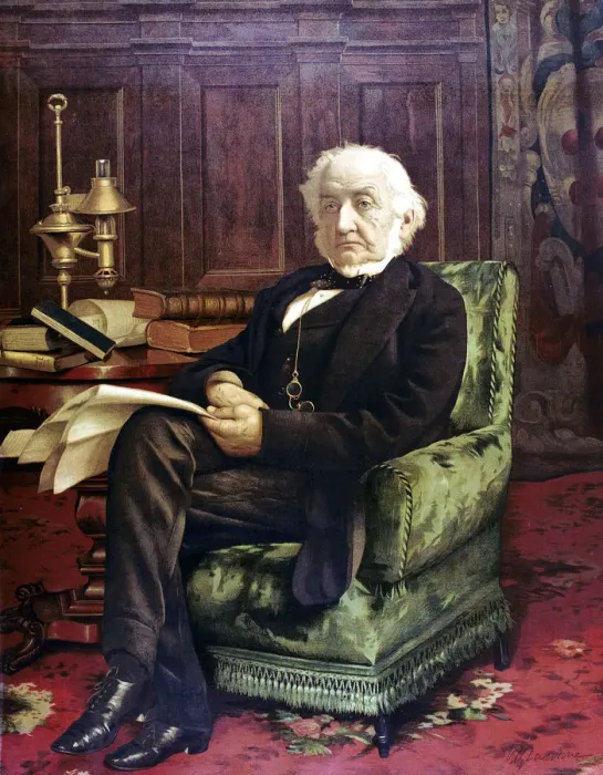 Framed Print : William Ewart Gladstone (1809-1898), British Liberal Statesman, c1890 Framed Print : William Ewart Gladstone (1809-1898), British Liberal Statesman, c1890