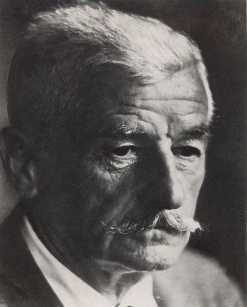 William Faulkner (1897-1962), American writer, photo of his last years