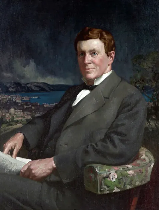 Framed Print : William Ferguson, c1900s. Creator: Archibald Frank Nicoll Framed Print : William Ferguson, c1900s. Creator: Archibald Frank Nicoll