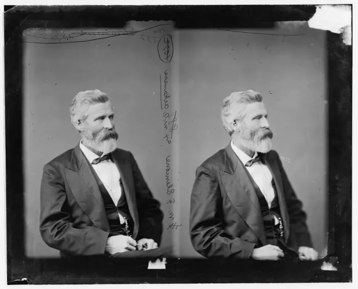 Framed Print : William Ferguson Slemons of Arkansas, 1865-1880. Creator: Unknown Framed Print : William Ferguson Slemons of Arkansas, 1865-1880. Creator: Unknown