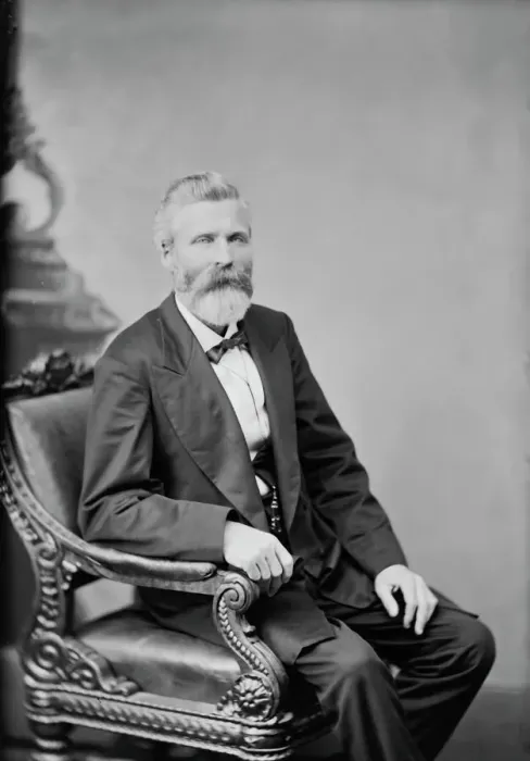 Framed Print : William Ferguson Slemons of Arkansas, between 1865 and 1880. Creator: Unknown Framed Print : William Ferguson Slemons of Arkansas, between 1865 and 1880. Creator: Unknown