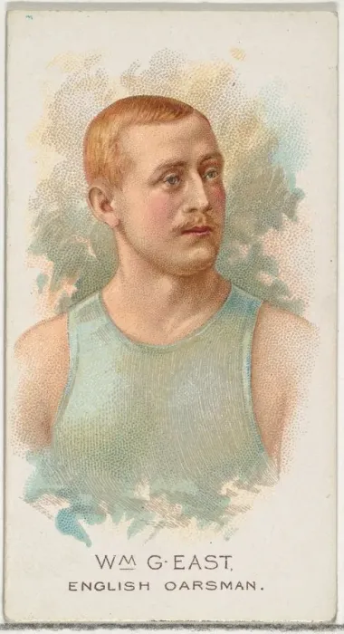 Framed Print : William G. East, English Oarsman, from Worlds Champions Framed Print : William G. East, English Oarsman, from Worlds Champions