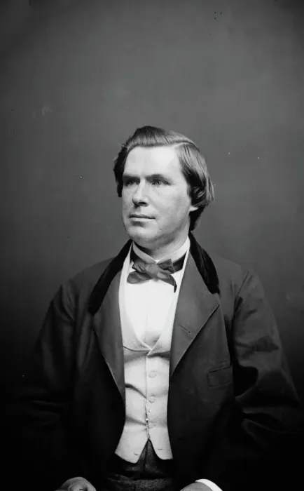 Framed Print : William Gaston Steele of New Jersey, between 1855 and 1865. Creator: Unknown Framed Print : William Gaston Steele of New Jersey, between 1855 and 1865. Creator: Unknown