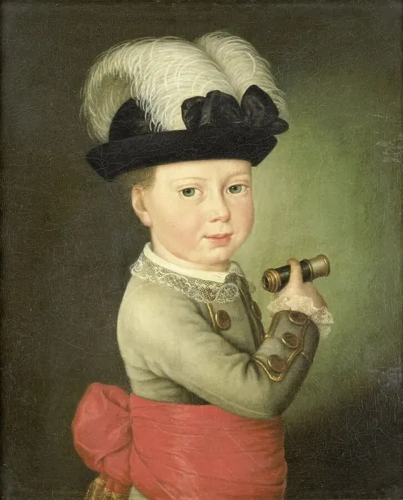 Framed Print : William George Frederick, Prince of Orange-Nassau, as a Child, c.1775. Creator: Anon Framed Print : William George Frederick, Prince of Orange-Nassau, as a Child, c.1775. Creator: Anon